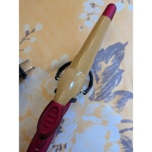 CHI Air Tapered Ceramic‎ Curling Wand Pink & Gold Never Used (No Box)